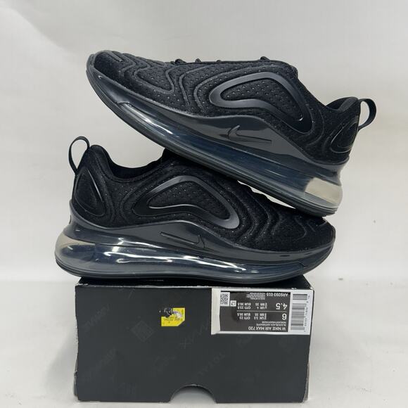 Adidasi Nike Dama Air Max 720 Nike Air Max 720 Triple Black  Nike Air Max 720 WMNS “Triple Black/Anthracite” AR9293-015